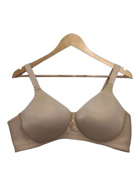 VANITY Fair full coverage bra size 44c nude wireless tan beige